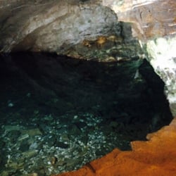 Mina da Passagem - Lago no interior da mina