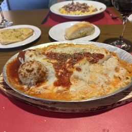 Baked penne with meatballs Baked penne with meatballs