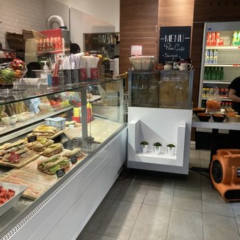 Presse Cafe RLO - a counter with a variety of food items - Coffee & Tea Near Me - Montreal, Quebec Presse Cafe RLO - a counter with a variety of food items - Coffee & Tea Near Me - Montreal, Quebec