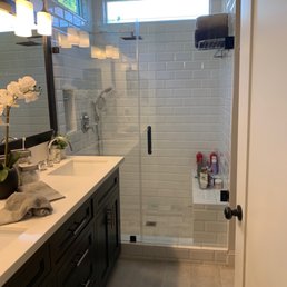 New shower door New shower door