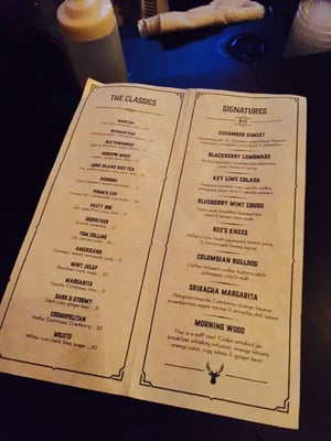 Menu photo 6 The Treehouse Orlando, FL
