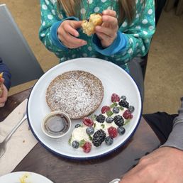 Whole grain pancakes