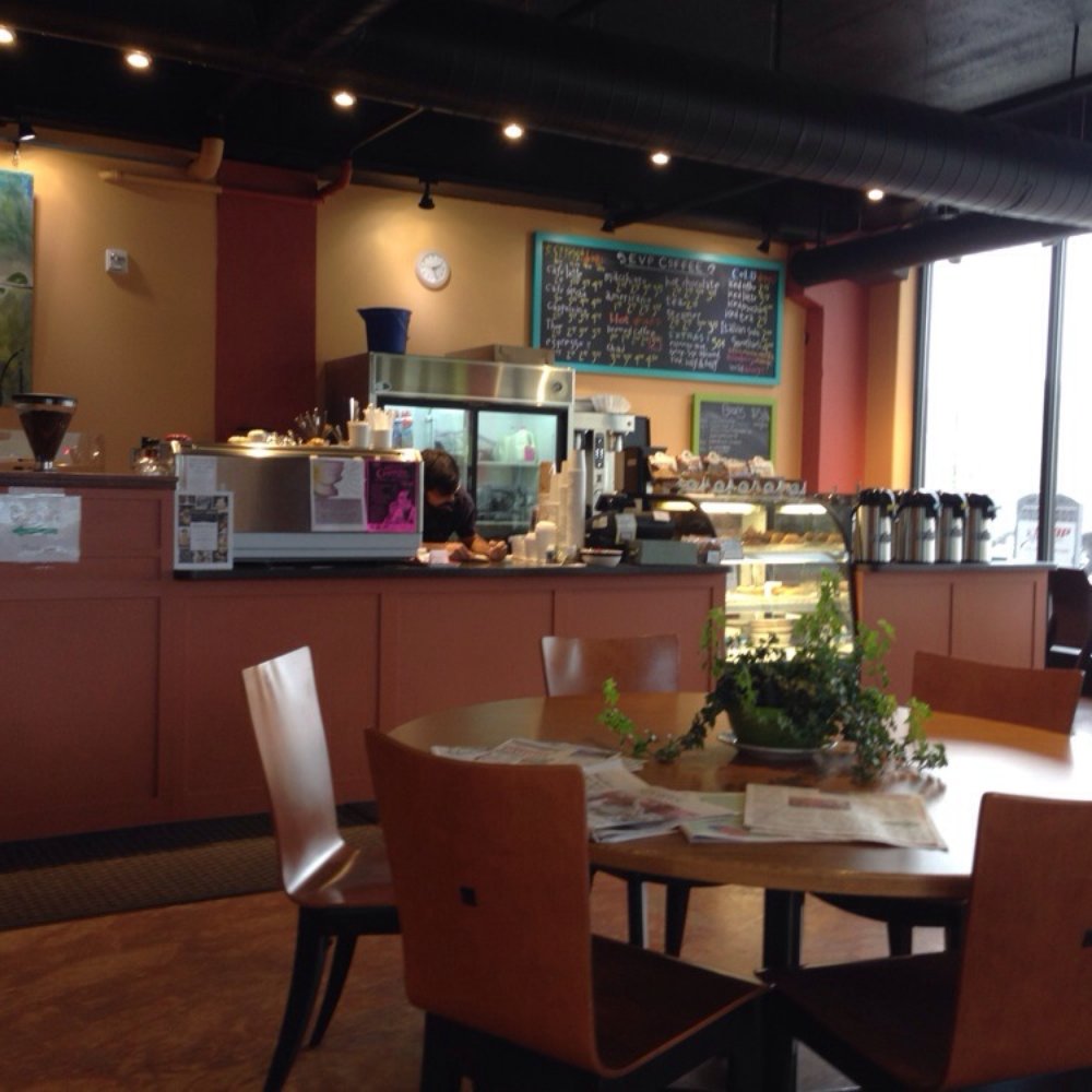 Coffee Bar and counter at EVP - Univ. Row Coffee Bar and counter at EVP - Univ. Row