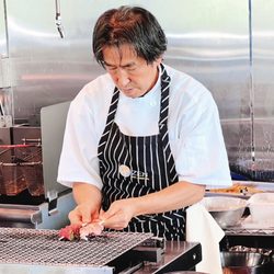 ZEN Sushi + Robata Grill - Yozo-San with robata grill