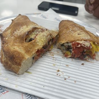 Fratelli’s Eateries - Pizza calzone with veggies - Pizza Near Me - Dearborn Heights, Michigan