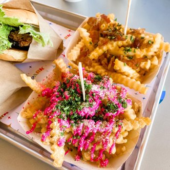 Spark - Pink fries & Cheese Fries - Burgers Near Me - Oklahoma City, Oklahoma Spark - Pink fries & Cheese Fries - Burgers Near Me - Oklahoma City, Oklahoma