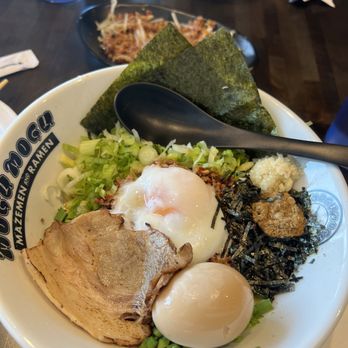Wadaya - deluxe mazemen + moyashi appetizer - Ramen Near Me - Costa Mesa, California Wadaya - deluxe mazemen + moyashi appetizer - Ramen Near Me - Costa Mesa, California