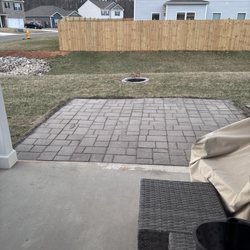 Tennessee Land & Lawn - Extended patio Stephen did.