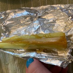 Angelo’s Pizza - Celery - rotten