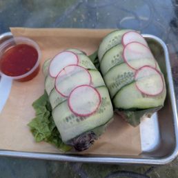 Raw Spring Rolls