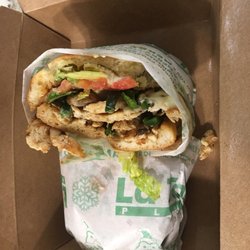 La Torta Plaza - Frida torta. Chicken and veggies.