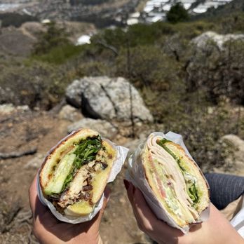 Hazel's Kitchen - 1b - Roast Turkey & Swiss with Pesto 9 - Grilled Chicken Breast & Smoked Provolone - Sandwiches Near Me - San Francisco, California
