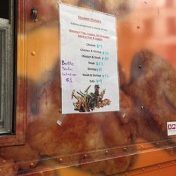 Stickem Food Truck - The menu at a glance