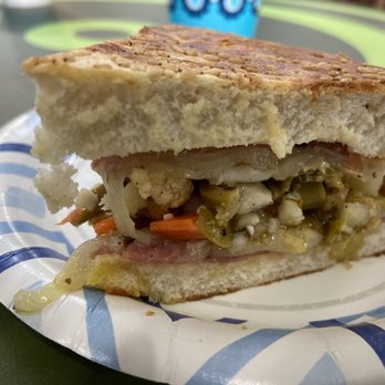 Destination Kitchen Tours - Muffaleta sandwich - Food Tours Near Me - New Orleans, Louisiana Destination Kitchen Tours - Muffaleta sandwich - Food Tours Near Me - New Orleans, Louisiana