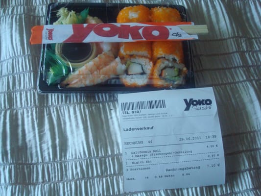 Menu photo 1 Yoko Sushi Berlin, BE