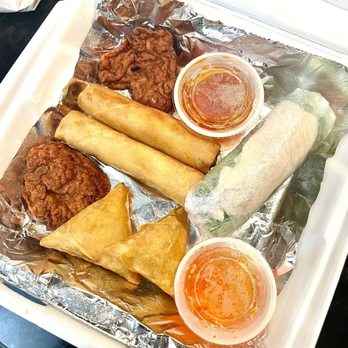 Isan Thai Restaurant - Isan Sampler - Thai Near Me - Sarasota, Florida