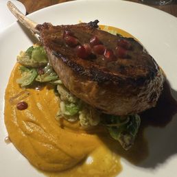 Wood Grilled Berkshire Pork Chop Wood Grilled Berkshire Pork Chop