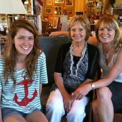 Plain Jane's Consignments - Claire with her Mom and Grandmother, the two Janes!
