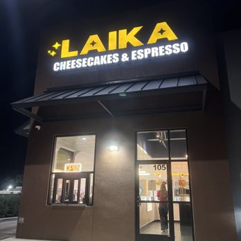 Laika Cheesecakes & Espresso - Walk up window - Coffee & Tea Near Me - New Braunfels, Texas Laika Cheesecakes & Espresso - Walk up window - Coffee & Tea Near Me - New Braunfels, Texas