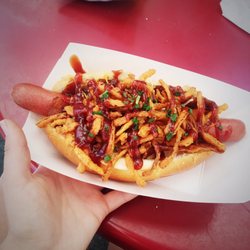 Refreshment Corner - The western dog