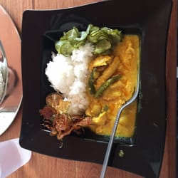 Tuk-Tuk Comida Indiana e Tailandesa - Curry Verde com frango, delicioso!