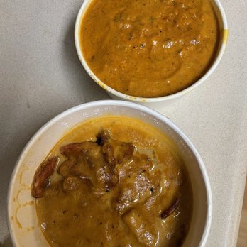 Cafe Maharani - Chicken Tikka Masala and Eggplant Tikka Korma. - Indian Near Me - Honolulu, Hawaii