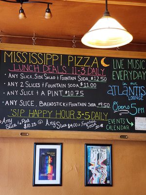 Mississippi Pizza & Atlantis Lounge by null