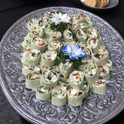 Glory House Catering and Bistro - Vegetarian pinwheels