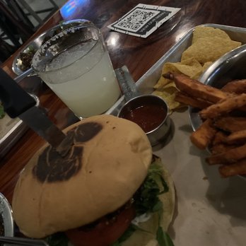 Industry - Industry Burger  delicious  margarita - New American Near Me - San Marcos, Texas