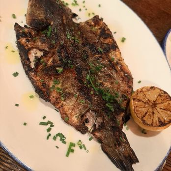 Extra Virgin - Whole Roasted Branzino - Tapas/Small Plates Near Me - Kansas City, Missouri Extra Virgin - Whole Roasted Branzino - Tapas/Small Plates Near Me - Kansas City, Missouri