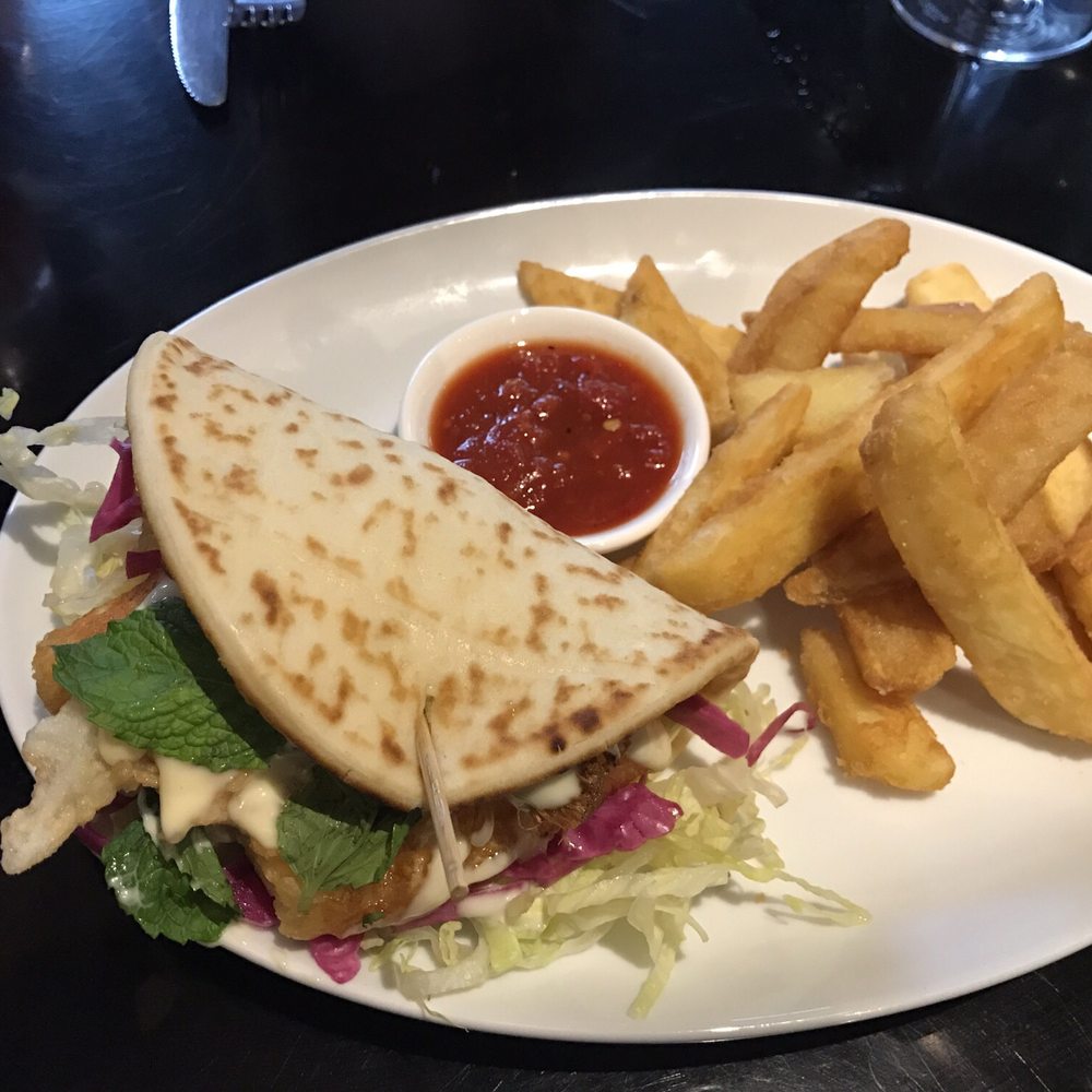 Yulli's - Naan pocket with crispy enoki mushrooms - Wine Bars Near Me - Surry Hills, NSW