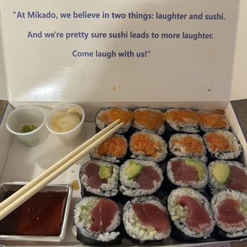 Mikado - 4 maki rolls to go - Japanese Near Me - Brooklyn, New York Mikado - 4 maki rolls to go - Japanese Near Me - Brooklyn, New York