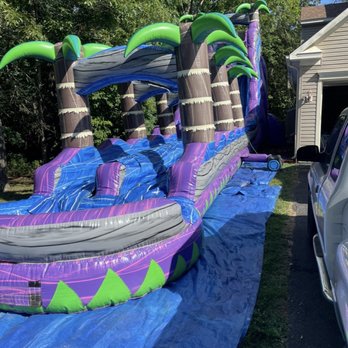 A&M Bounce A Lot - Purple Crush 27' - Bounce House Rentals Near Me