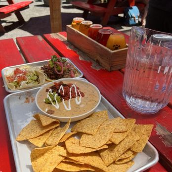 Matt's BBQ Tacos - Queso Dip - Food Trucks Near Me - Portland, Oregon Matt's BBQ Tacos - Queso Dip - Food Trucks Near Me - Portland, Oregon