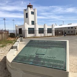 Port Hueneme Lighthouse - Historical information marker