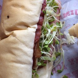 Jimmy John's - Club Lulu, must add SPROUTS! Love that they packed this full of ingredients. Extra delicious sandwich.