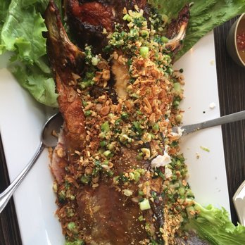 Saigon Block - Baked whole catfish large 48$ - Vietnamese Near Me - Richardson, Texas Saigon Block - Baked whole catfish large 48$ - Vietnamese Near Me - Richardson, Texas