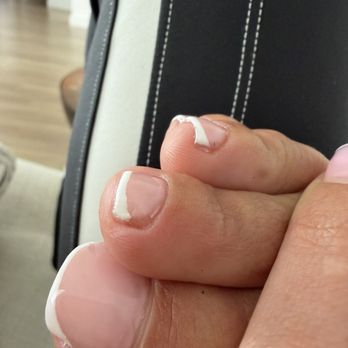 Maison Nail Spa - They didn't apply my nail polish all the way through. Horrible service! They charged me double the money without telling me in advance. - Nail Salons Near Me - Calabasas, California Maison Nail Spa - They didn't apply my nail polish all the way through. Horrible service! They charged me double the money without telling me in advance. - Nail Salons Near Me - Calabasas, California