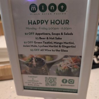 Asian Mint Addison - Happy Hour - Thai Near Me - Dallas, Texas