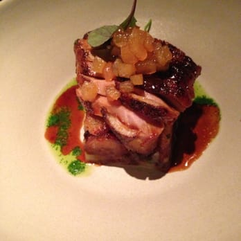Sushi Ran - Slow cooked Pekin duck breast with yukon potatoes, quince chutney - Sushi Bars Near Me - Sausalito, California Sushi Ran - Slow cooked Pekin duck breast with yukon potatoes, quince chutney - Sushi Bars Near Me - Sausalito, California