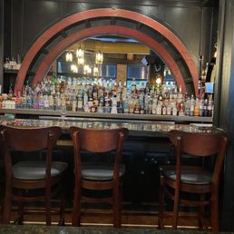 The bar area in Seven Saints