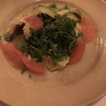 Chez Panisse - The fresh and delicious organic avocado, cress and grapefruit. I can eat this everyday! - New American Near Me - Berkeley, California