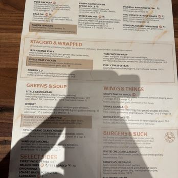 Charter 18 Modern Tavern - Menu - American Near Me - St Charles, Missouri