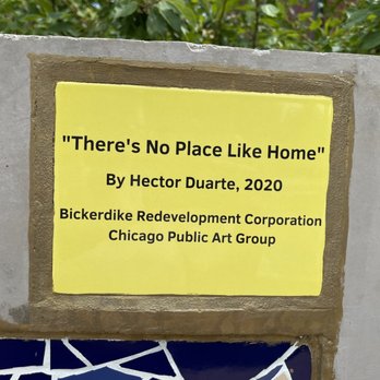 There's No Place Like Home - Public Art Near Me - Chicago, Illinois There's No Place Like Home - Public Art Near Me - Chicago, Illinois