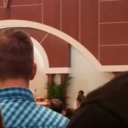 A partial view of the right side of the altar.