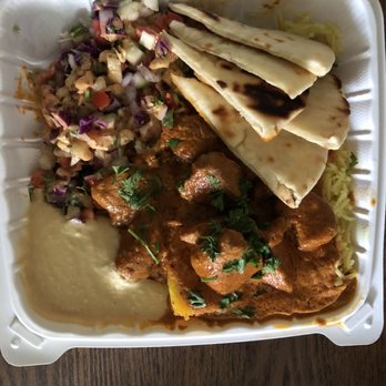 ShaQ - Butter Chicken Platter - Falafel Near Me - Santa Clara, California ShaQ - Butter Chicken Platter - Falafel Near Me - Santa Clara, California