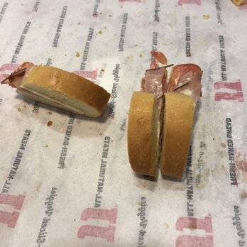 Jimmy John's - a half eaten sandwich and half eaten sandwich - Sandwiches Near Me - Gurnee, Illinois