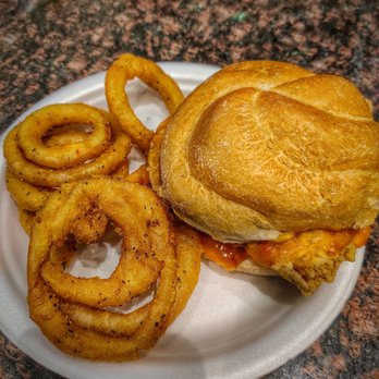 WingsUp! - Wing on Bun with Jamaican Hot Sauce - Chicken Wings Near Me - Mississauga, Ontario