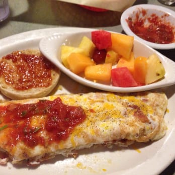 Carnitas Express - Bacon and cheese egg white omelette.. Favorite omelettes ever - Mexican Near Me - Murrieta, California