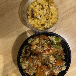 Krys’ Soul Kreations - Chicken teriyaki rice bowl and the best Mac and cheese! Fresh!